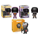 Combo Boneco Funko Fortnite - Dark Vanguard + Dark Voyager + Omega