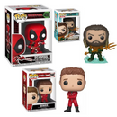 Combo Boneco Funko Diversos - Deadpool + Aquaman + Denver