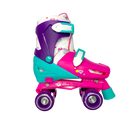 Patins Infantil Quad Unicórnio Tamanho Ajustável