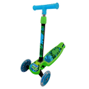 Patinete Infantil 3 Rodas Aventura Verde LED nas Rodas