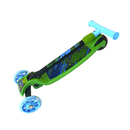 Patinete Infantil 3 Rodas Aventura Verde LED nas Rodas