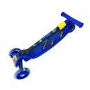 Patinete Infantil 3 Rodas Aventura Azul LED nas Rodas