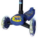 Patinete Infantil 3 Rodas Aventura Azul LED nas Rodas