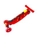 Patinete Infantil 3 Rodas Aventura Vermelho LED nas Rodas