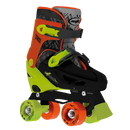 Patins Infantil Quad Dinossauro Tamanho Ajustável 35-38