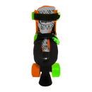 Patins Infantil Quad Dinossauro Tamanho Ajustável 35-38