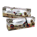 Patinete Infantil Inline Dobrável Dinossauro