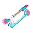 Patinete Infantil Inline Dobrável Unicórnio